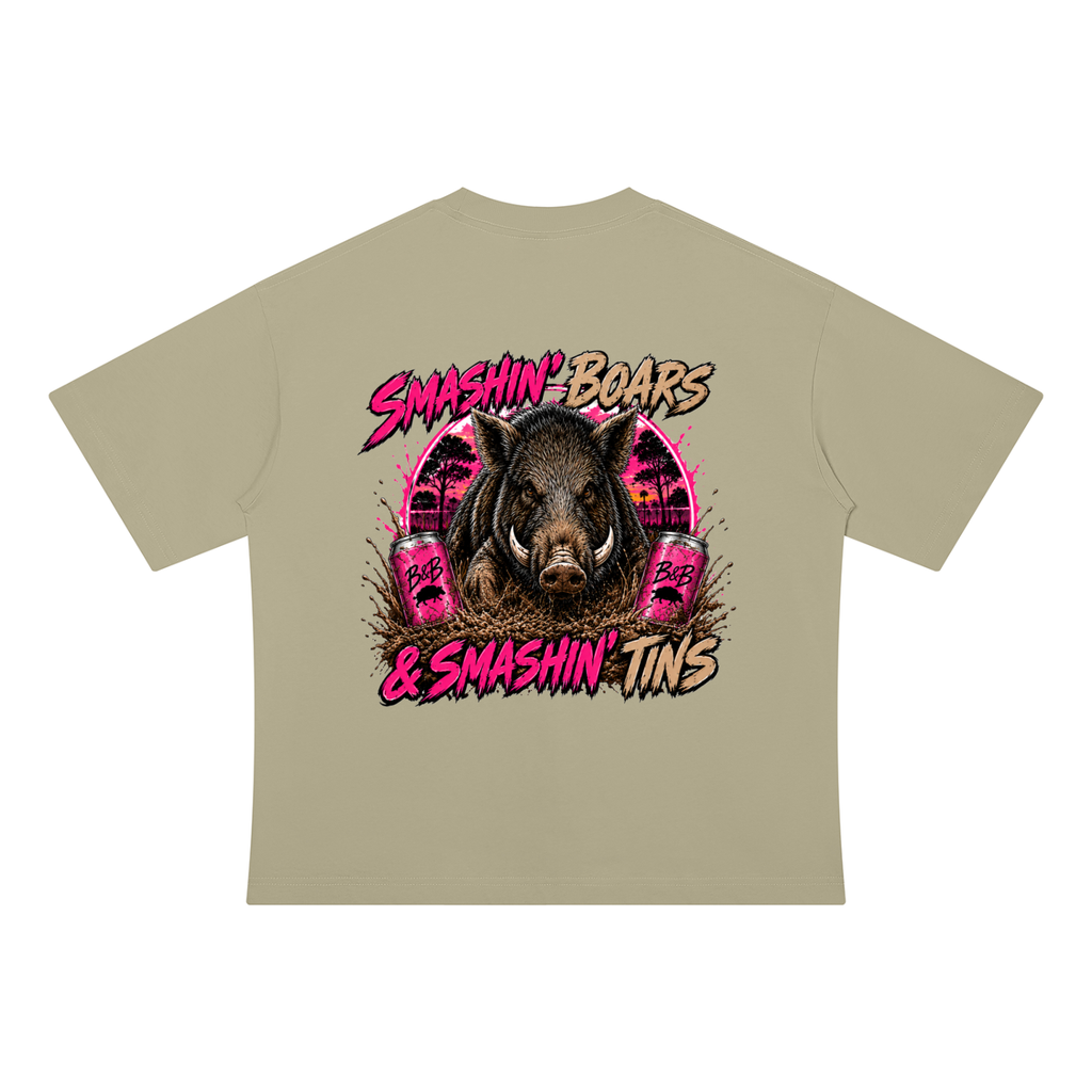 Smashin Boars & Smashin Tins Cotton T-Shirt