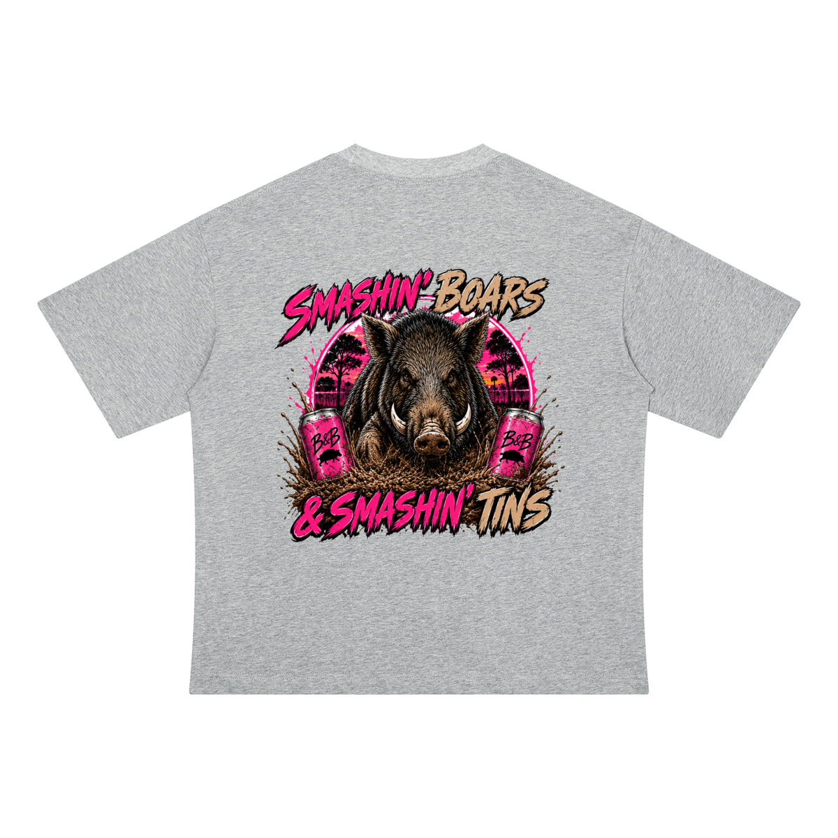 Smashin Boars & Smashin Tins Cotton T-Shirt