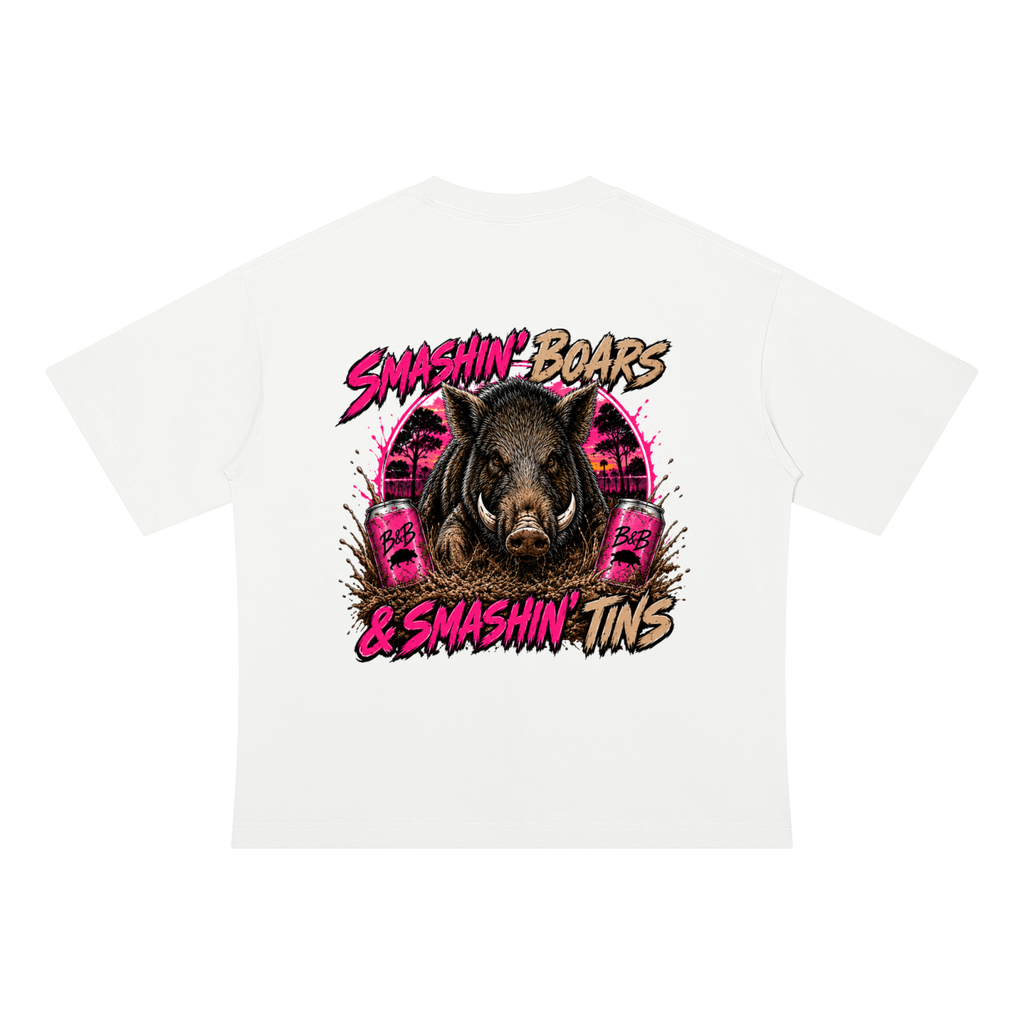 Smashin Boars & Smashin Tins Cotton T-Shirt
