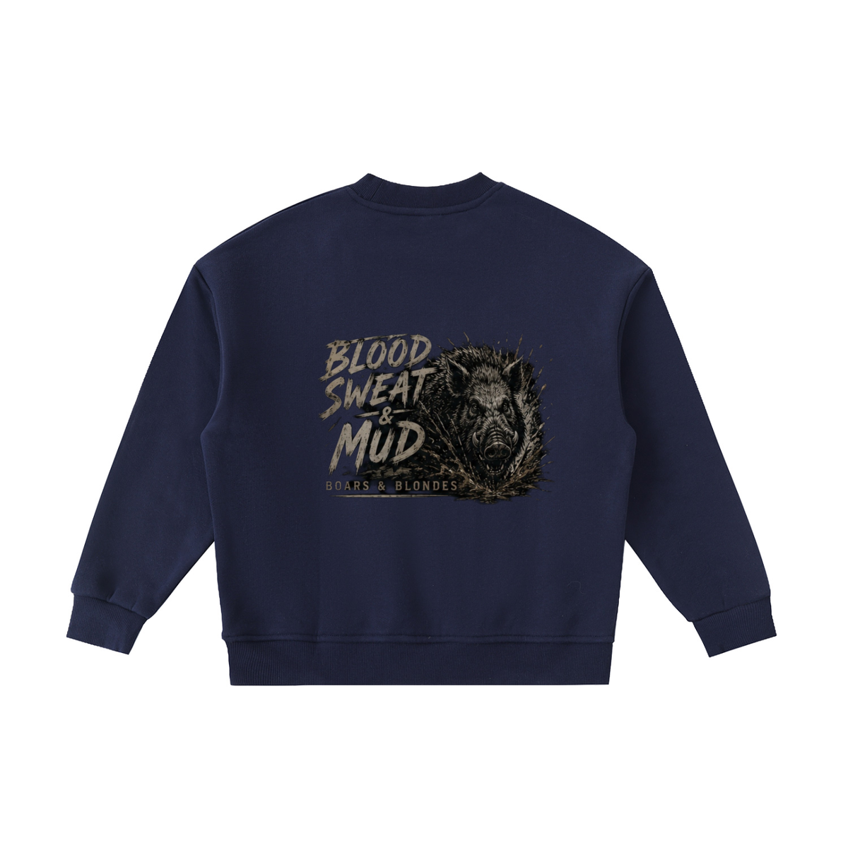 Blood Sweat and Mud Kids' Crewneck Sweatshirt