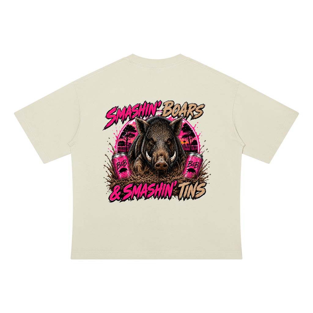 Smashin Boars & Smashin Tins Cotton T-Shirt