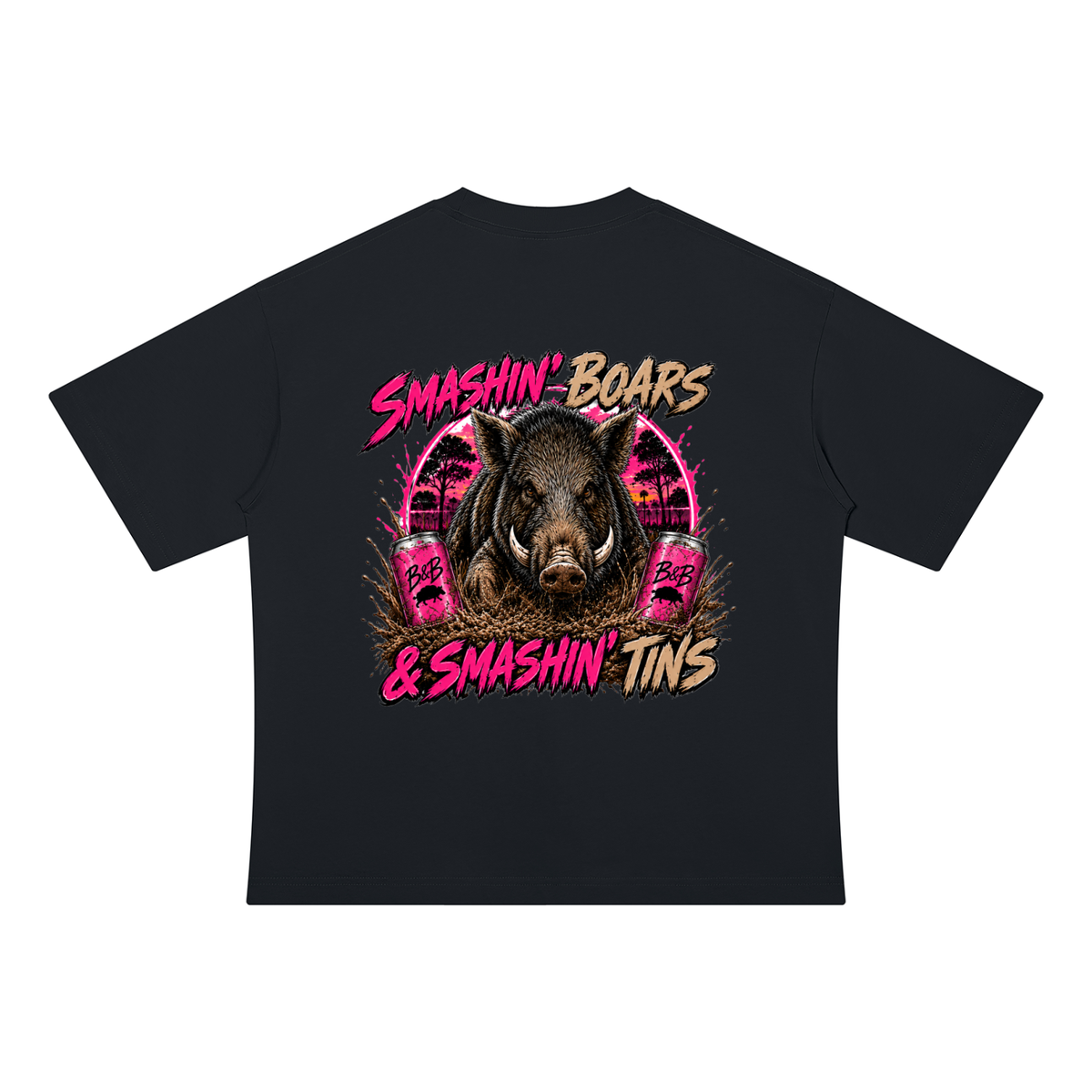 Smashin Boars & Smashin Tins Cotton T-Shirt